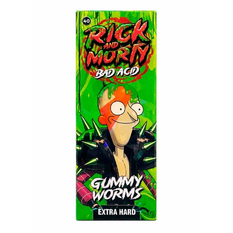 Rick & Morty Bad Acid Salt 2% Extra HARD 30 ml - Кислые мармеладные червячки