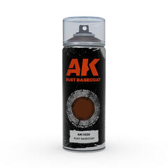 Аэрозольная краска AK Interactive Rust Basecoat Spray, 150мл