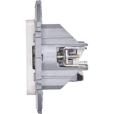 Розетка компьютерная двойная RJ45 категория 5e UTP - Legrand Inspiria - белый — фото 5
