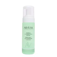 ARAVIA Laboratories Пенка-мусс для умывания с центеллой Centella Cleansing Foam Mousse, 160 мл