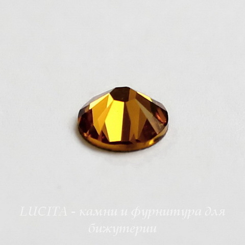 2058 Стразы Сваровски холодной фиксации Topaz ss12 (3,0-3,2 мм), 12 штук ()