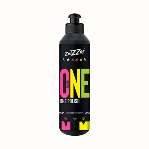 Zvizzer One Polish с защитой лака, 250 мл - Одношаговая полировальная паста