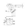 GROHE Euro 39324000 Раковина подвесная