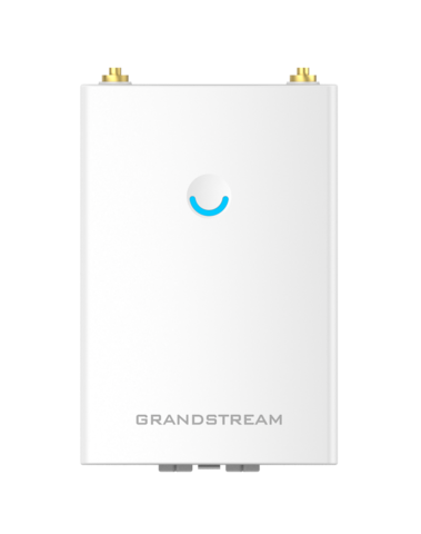 Grandstream GWN7605LR - WiFi точка доступа. Уличная установка, IP66, 2-ух диапазонная, технология 2:2x2 MU-MIMO, 100+ пользователей, сменные антенны