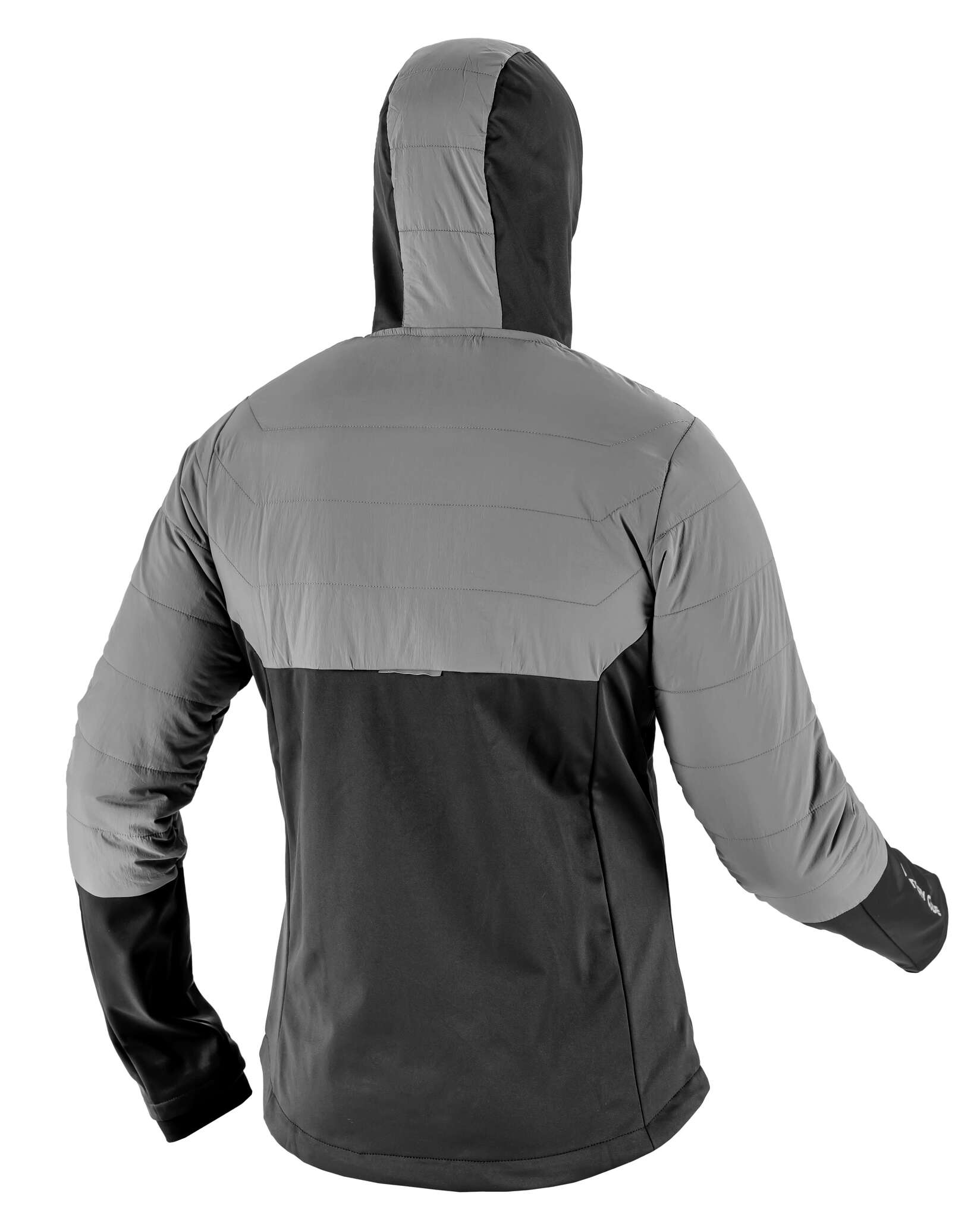 Тренировочная лыжная куртка с капюшоном Victory Code Ultra Warm Plus black - 2