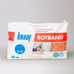 Штукатурка гипсовая Ротбанд Кнауф, 30 кг