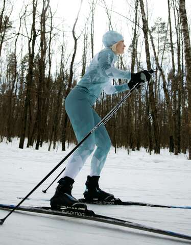 Женский лыжный гоночный костюм Nordski Race ice mint