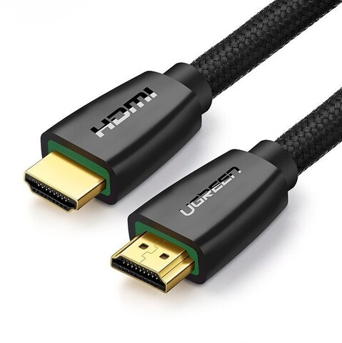 Кабель UGREEN HD118 (40412) HDMI Male To Male Cable оплетка 5m- Black