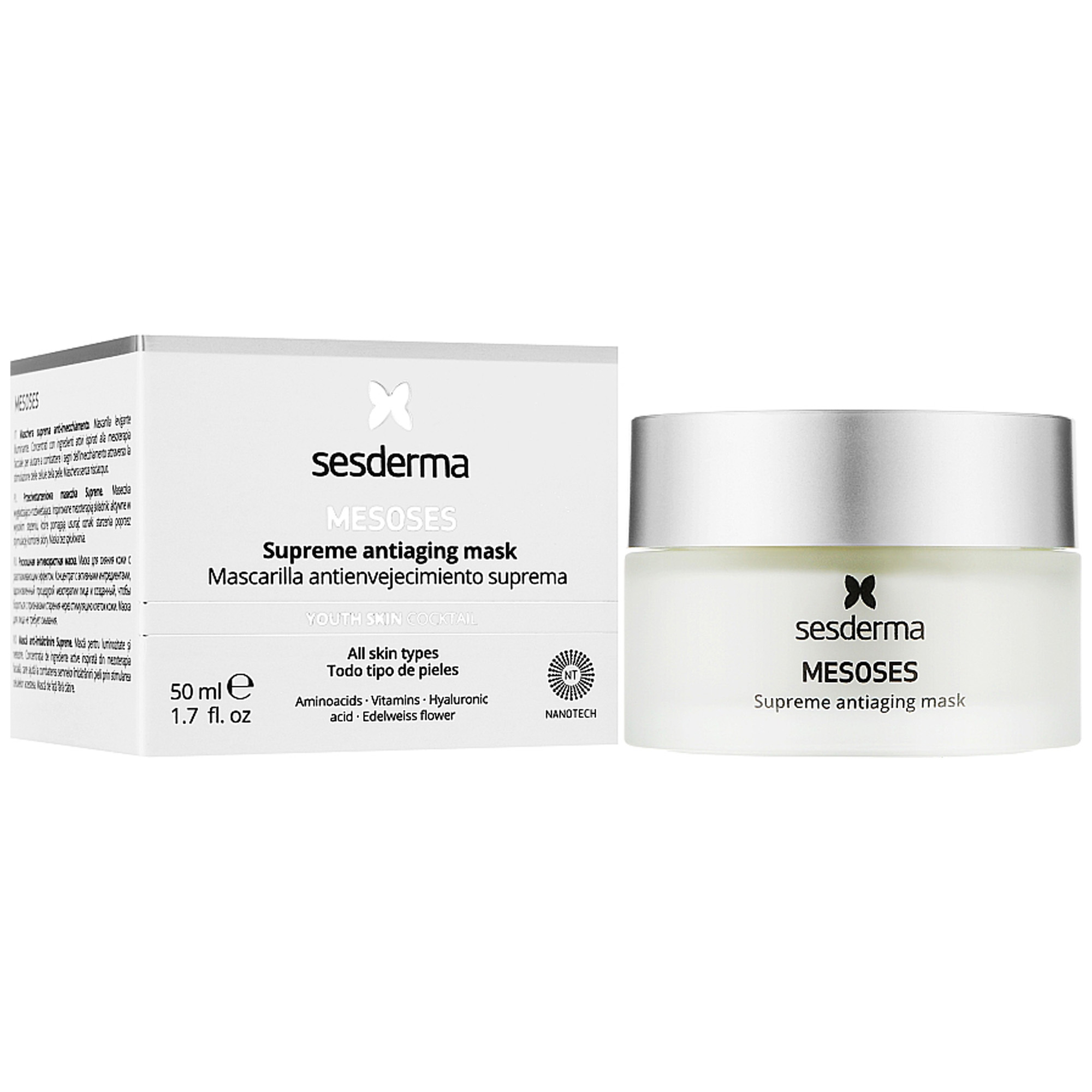 Маска омолаживающая SESDERMA Mesoses Mask 50мл
