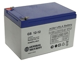 Аккумулятор General Security GS 12-12 ( 12V 12Ah / 12В 12Ач ) - фотография