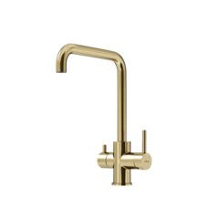 Sancos Vela SC4013BG Смеситель для кухни с краном для фильтрованной воды, цвет: брашированное золото фото