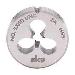 Плашка №5 -40-UNC DINEN22568 HSS 2A 60° 20x5мм NKP 245005N