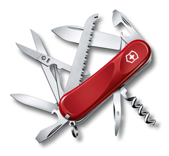 Фото Нож перочинный Victorinox Evolution 17 2.3913.E 85мм 15 функций красный