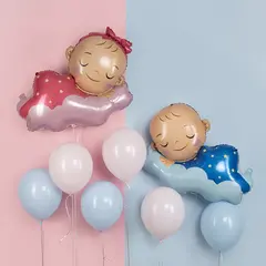 Шар гелиевый Малыш Мальчик на облаке