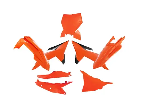 Комплект пластика KTM SX/XC125-300 25 # SXF/XCF250-450 25 # SXF250/450 FE 24 Neon Orange