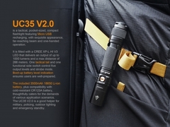 Fenix UC35 1000 lm (заряжается от Micro USB)