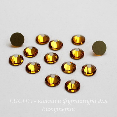 2058 Стразы Сваровски холодной фиксации Topaz ss30 (6,32-6,5 мм) ()