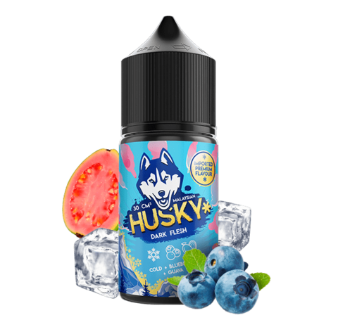 Жидкость HUSKY IMPORT MALAYSIAN SALT (20MG STRONG) 30 ml - Dark Flash (Черника и гуава)
