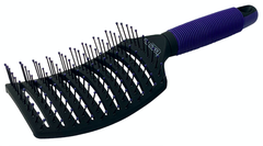 Щетка для волос Harizma, продувная, "Ночная фиалка" (h10703-32)
