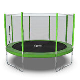 Батут DFC Trampoline Fitness с сеткой 12ft фото №3