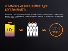 Кемпинговый фонарь Fenix CL20R (жёлтый, синий)