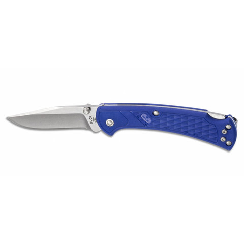 Складной нож BUCK 0112BLS2 112 Slim Select Blue, синяя рукоять