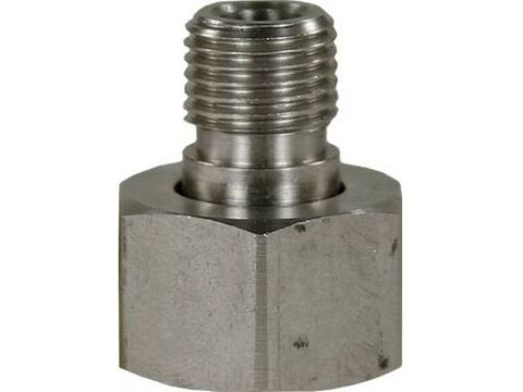 Переходник 1/8внеш - 1/4внут, 400bar, нерж.сталь (57619)