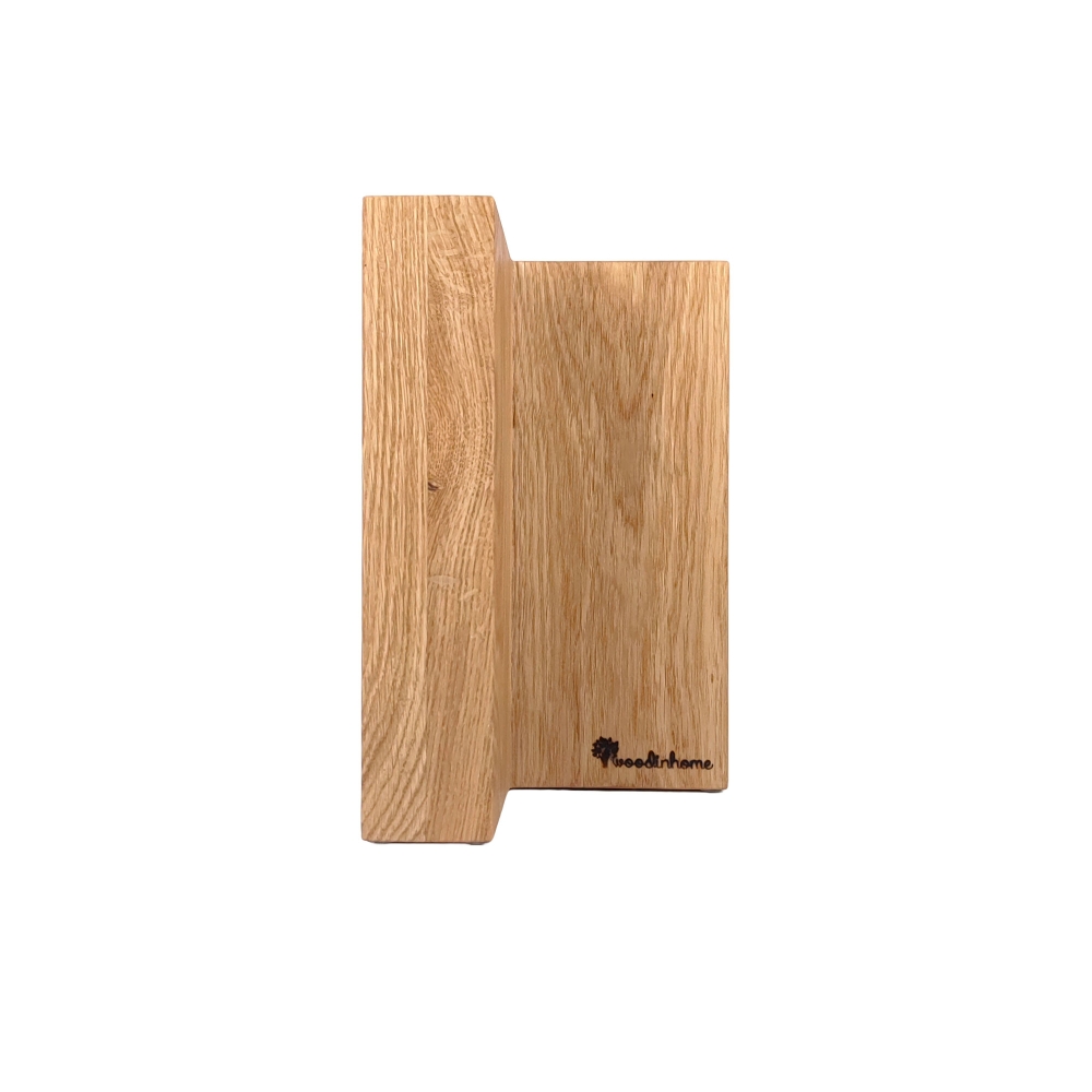 Подставка настольная магнитная для 6 ножей Woodinhome KS003SON, дуб