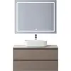 BelBagno KRAFT-1000-2C-SO-СO База под раковину подвесная с фрезерованными ручками по всей длине фасада с двумя выкатн. ящ., Бежевый Мат., 1000x455x500