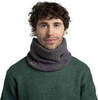 Картинка шарф-труба Buff Knitted Neckwarmer Upcycled Grey Heather - 3