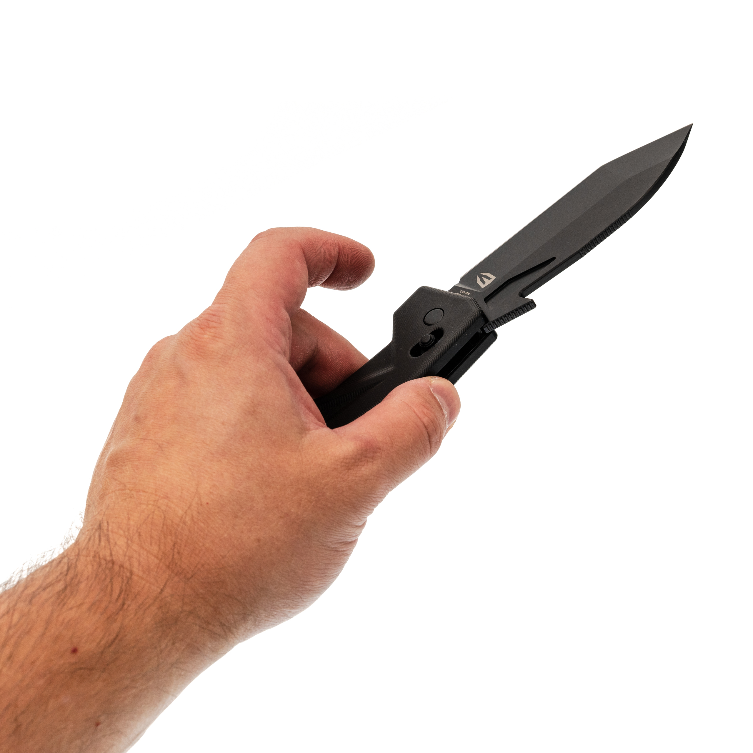 Складной нож Obertech ns-03 Tanto, сталь VG-10, рукоять G10, черный