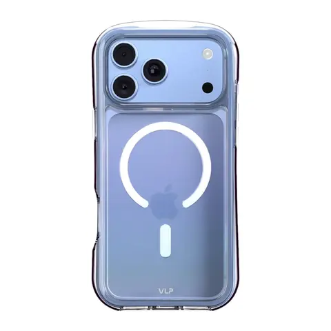 Чехол VLP Bubble Case iPhone 18 Pro Max голубой