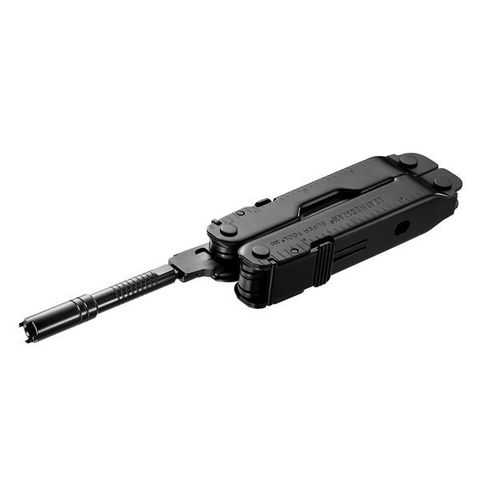 Мультитул Leatherman Super Tool 300M Black, нейлоновый чехол, 18 функций (832758) цвет чёрный | Multitool-Leatherman.Ru