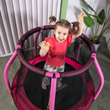 Батут DFC JUMP KIDS 48" розовый фото №10