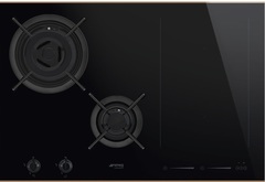 Комбинированная варочная панель Smeg PM6721WLDX