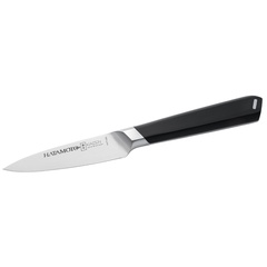 Фото Кухонный нож для чистки овощей и фруктов Hatamoto Kaizen HVT-020, 9.7 см, сталь AUS-8, рукоять ABS-пластик, черный