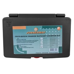 Jonnesway AR030058 Пресс-клещи обжимные со вставками в наборе, 7 предметов