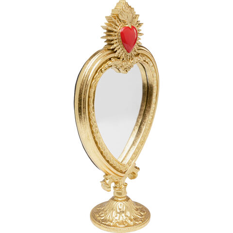 Фото: Зеркало настольное Flaming Heart 31cm - основной вид