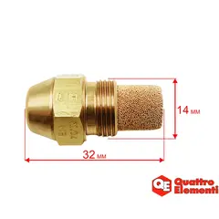 Форсунка QUATTRO ELEMENTI QE70DN (12560H)