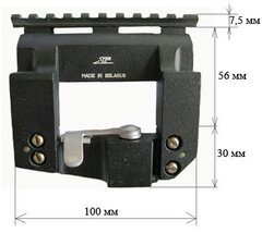 Боковой кронштейн БЕЛОМО с планкой Weaver на Тигр (изд. 3035/16)