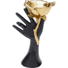Объект декоративный Hand Rose «Рука с розой» 22 см
