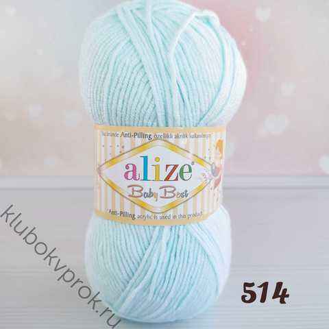 ALIZE BABY BEST 514, Мята