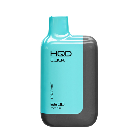 HQD Click 5500 Сладкая мята - Spearmint (устройство с картриджем)