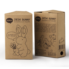 Ножницы+магнит со скрепками bunny, розовый