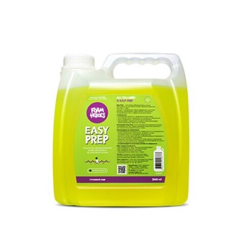 Foam Heroes Easy Prep очиститель-обезжириватель на спиртовой основе, 3л