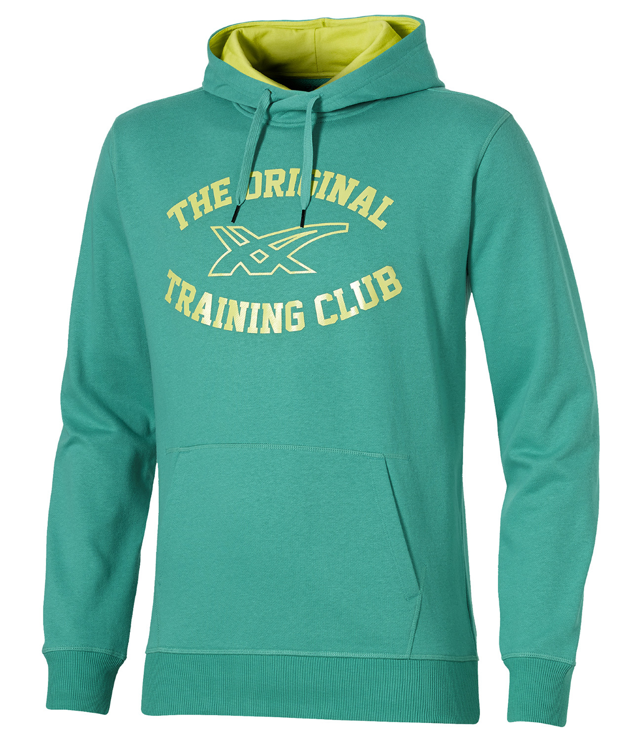 ASICS GRAPHIC HOODIE мужская толстовка зеленая - 4