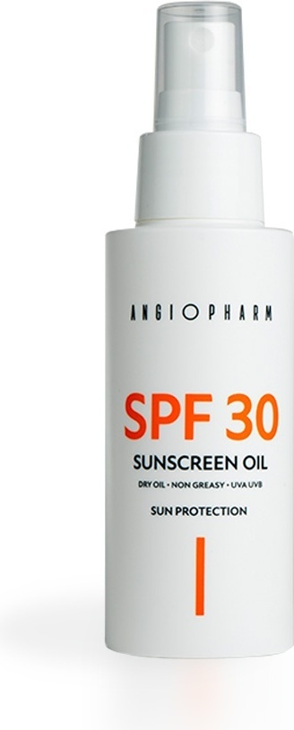 Солнцезащитное масло ANGIOPHARM SPF 30 Sanscreen Oil 100мл