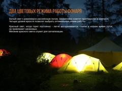 Кемпинговый фонарь Fenix CL20R (жёлтый, синий)