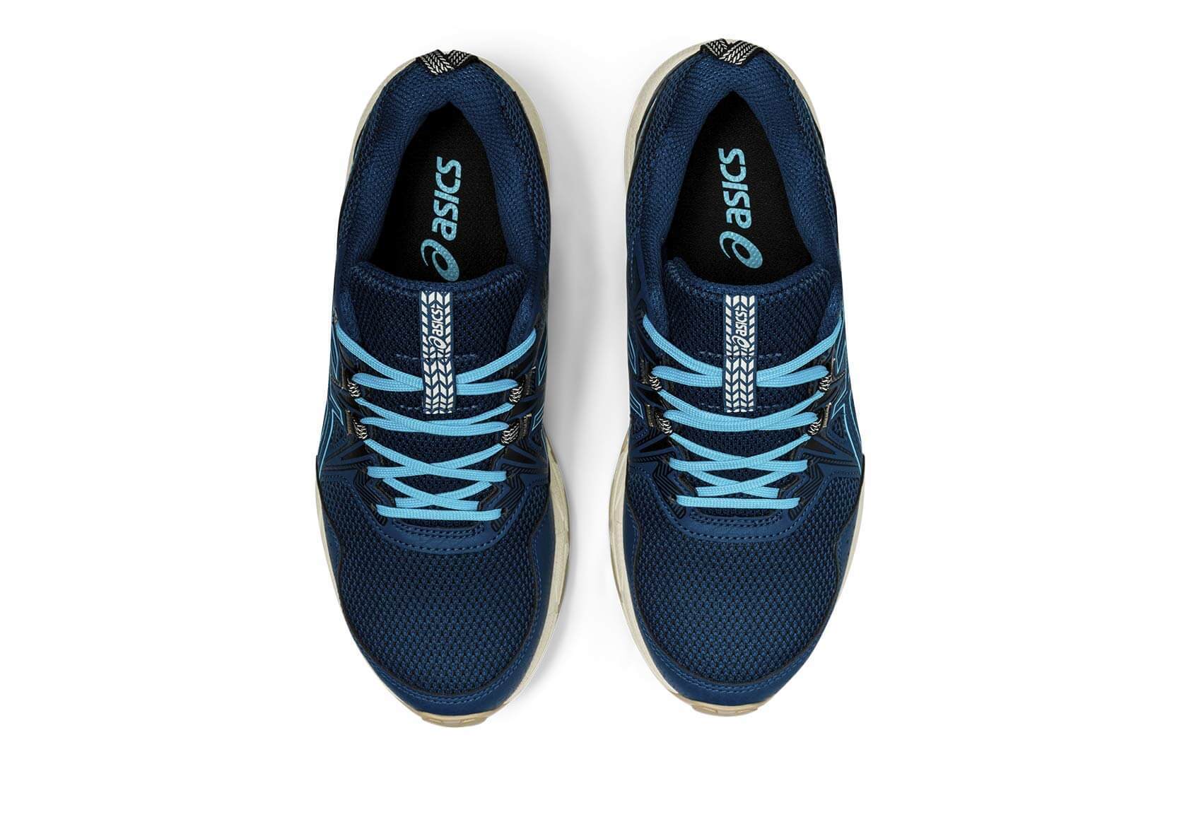 Asics Gel Venture 8 кроссовки-внедорожники для бега женские темно-синие (РАСПРОДАЖА) - 4