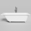Salini Orlanda 102111G Ванна встраиваемая 170x70, цвет: белый глянцевый